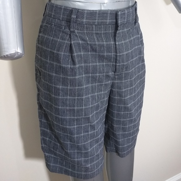 Banana Republic Other - BOGO 🆓! Banana Republic Checkered Shorts Gray 30